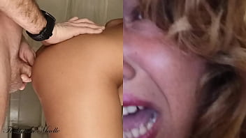 Loirinha gostosa no her first anal sex